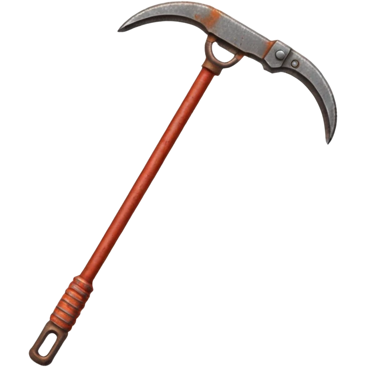 red metal classic crowbar emoji