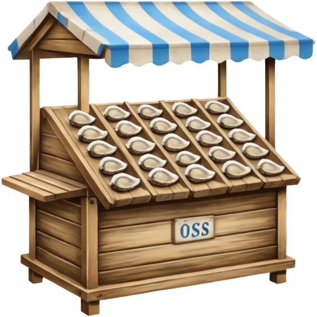 oyster stand emoji