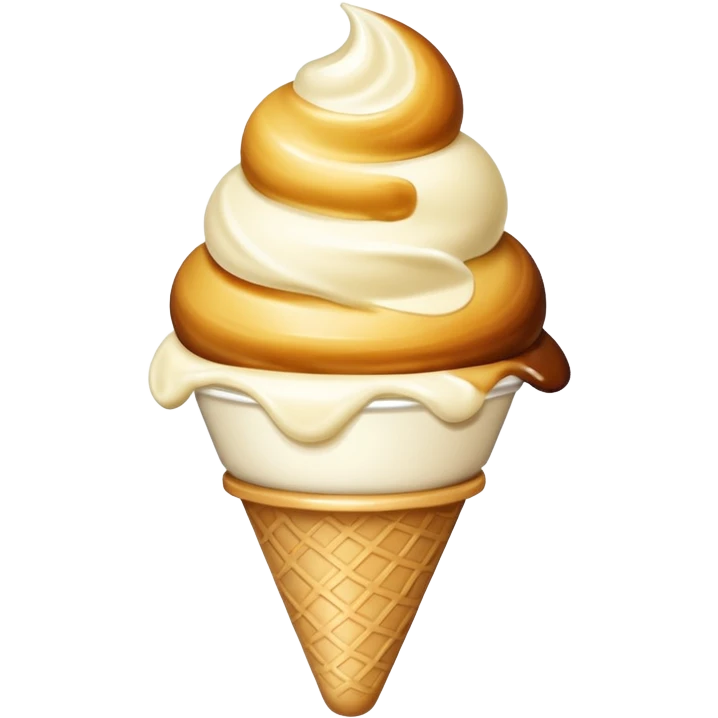Ice cream emoji