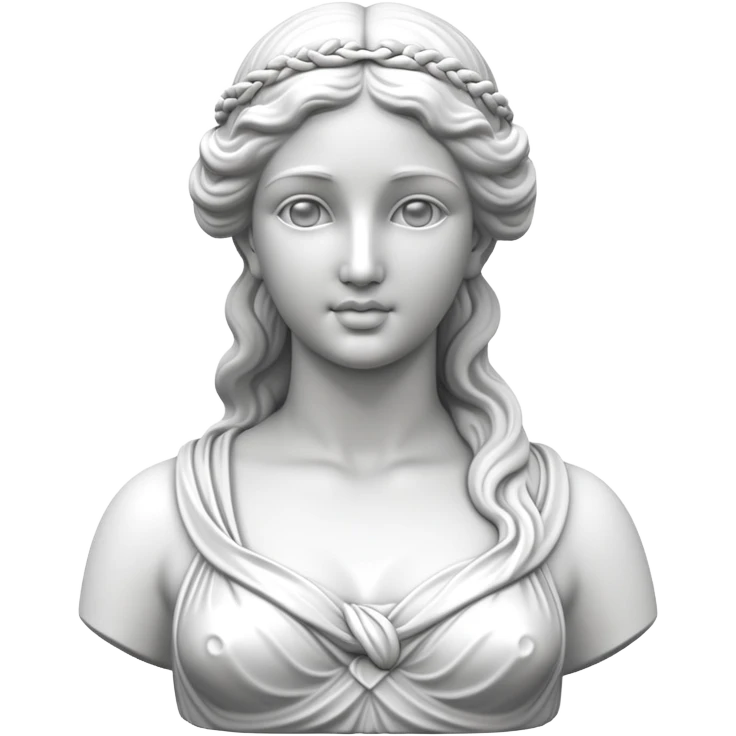 Roman Parian Marble Statue of Aphrodite, classical ancient sculpture of the goddess of love emoji