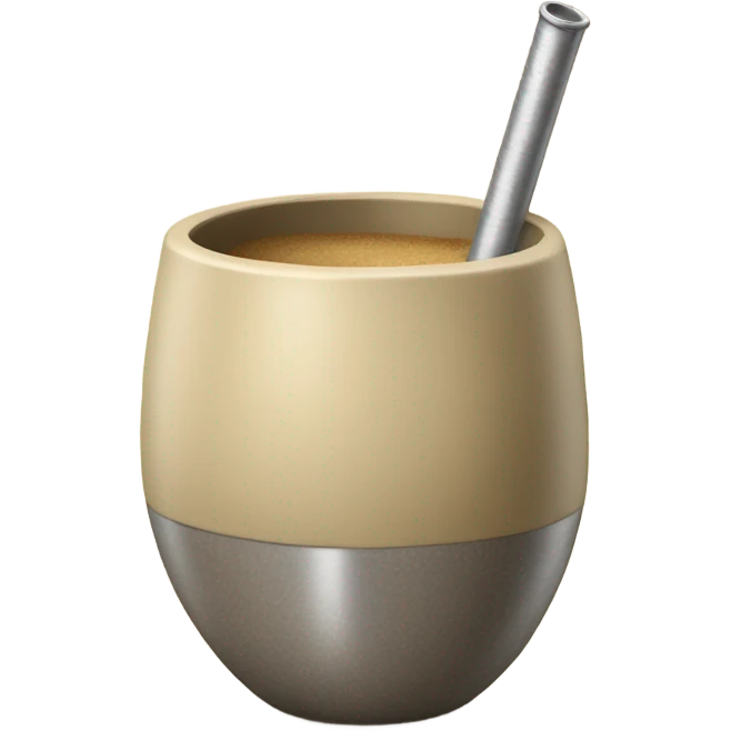 Yerba mate beige🧉 emoji