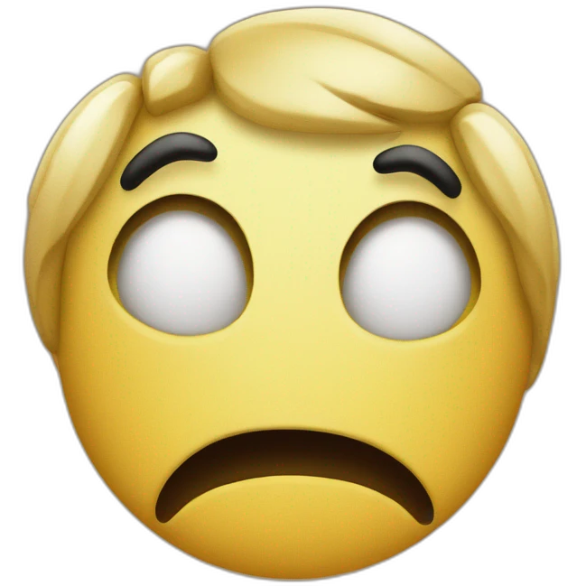 Sarcastic smiley face emoji