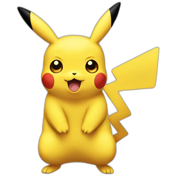 Pikachu pokemon emoji