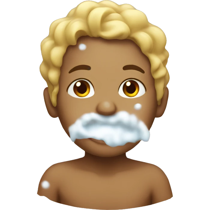 Taking a bath emoji
