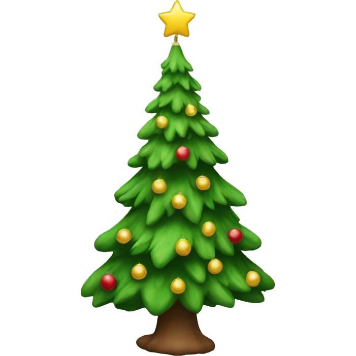 christmas tree emoji