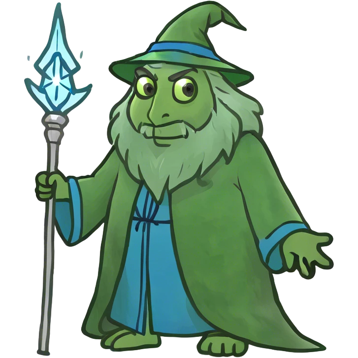 Frost wizard emoji
