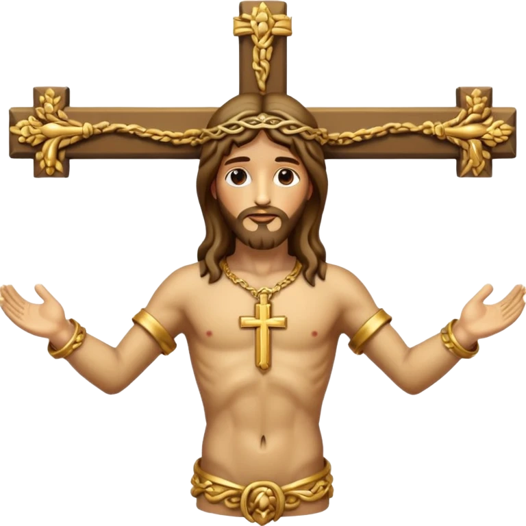 jesus cross logo emoji
