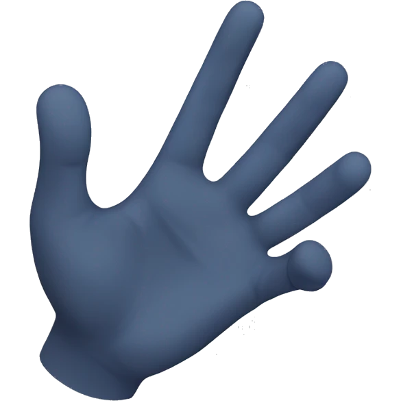 a waving hand emoji