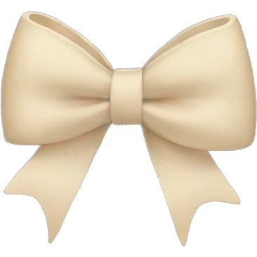 a bow emoji