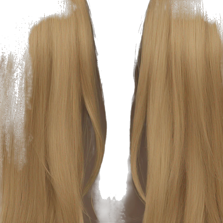 Lace front wig emoji