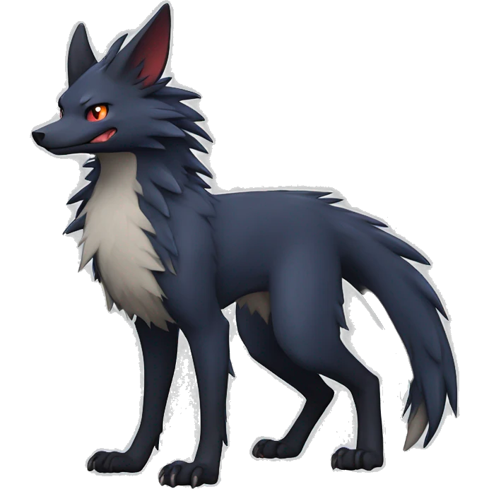 Nargacuga-Sergal-Zorua full body emoji