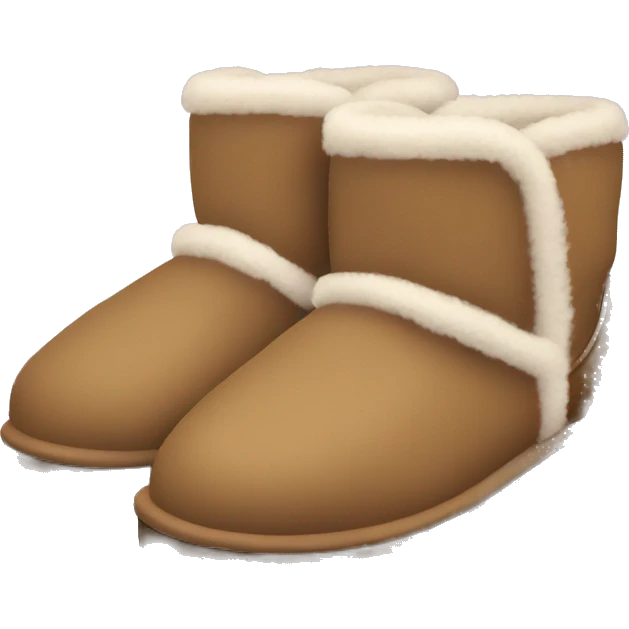 Cute ugg slippers emoji