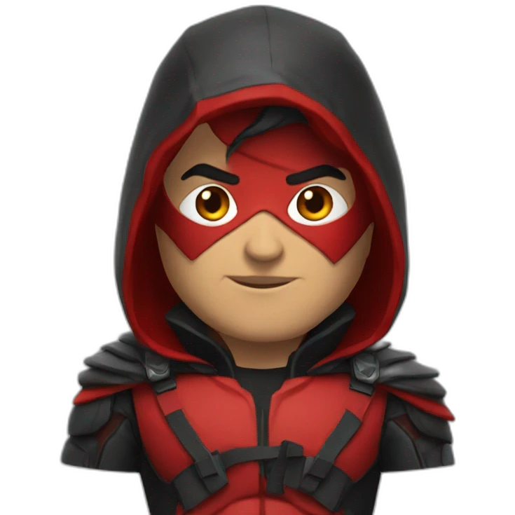 Red hood emoji