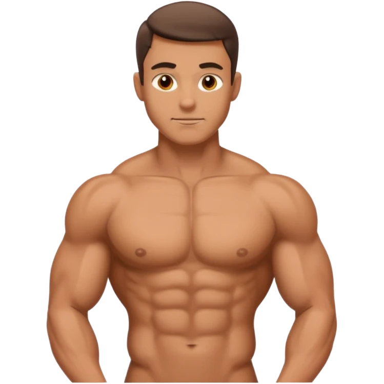 Naked man emoji