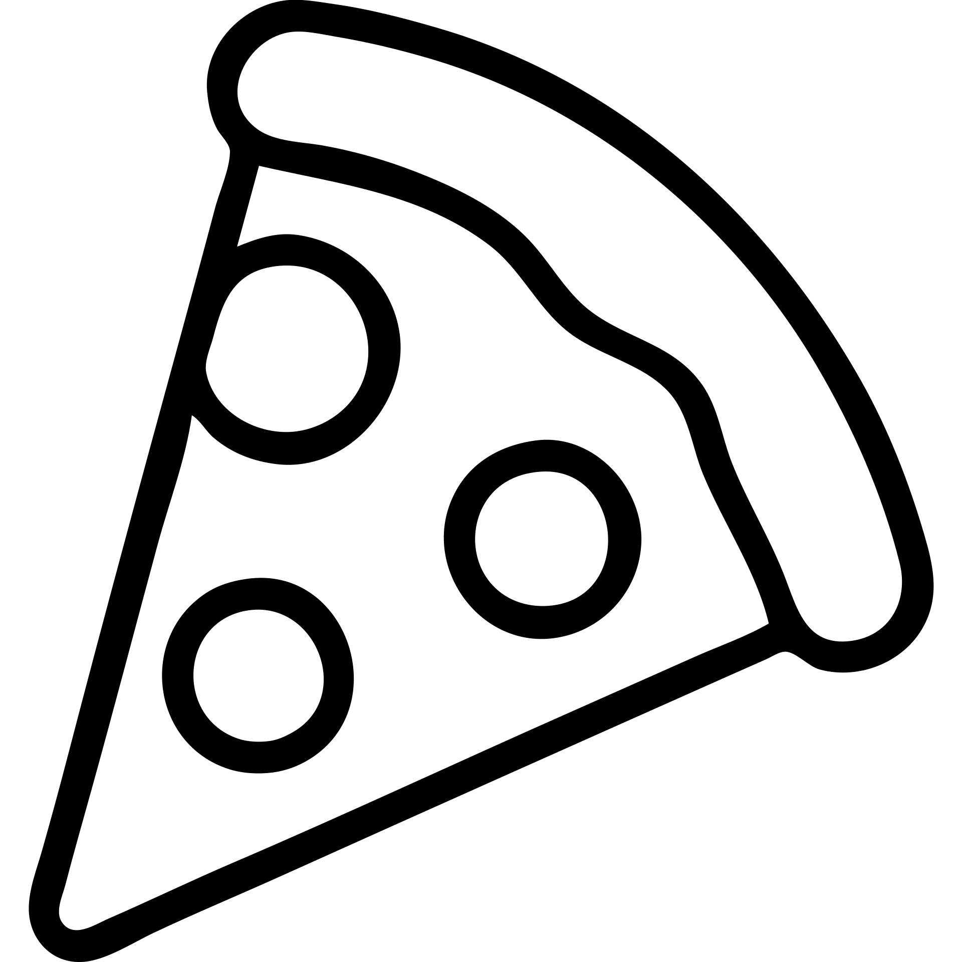 outlined slice of pizza icon emoji