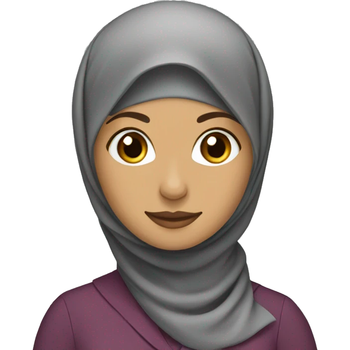 hijab teacher fair colour emoji