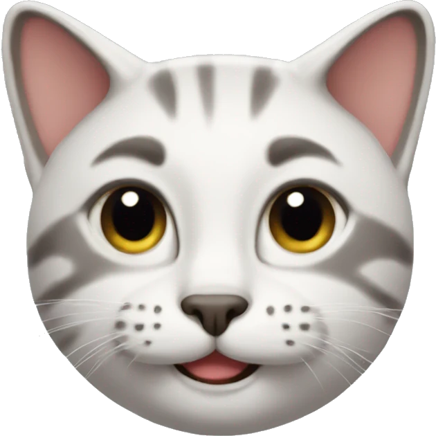 Funny cat emoji