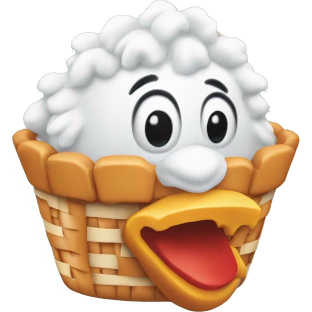 Dairy Queen chicken basket emoji