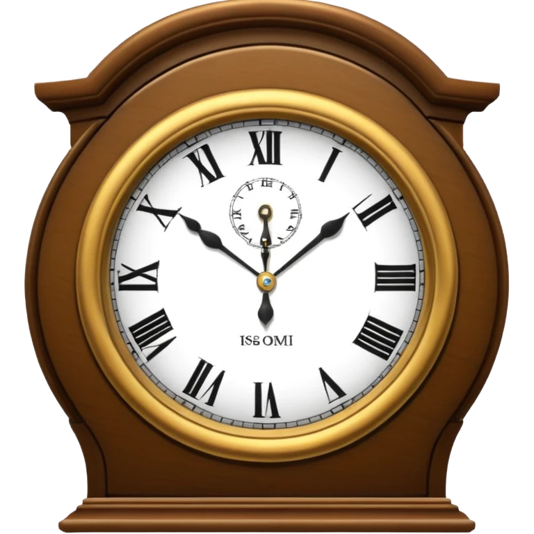 grandfather clock emoji