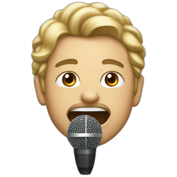Drop the mic emoji