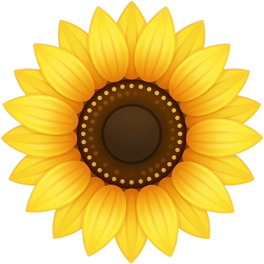 Sunflower oil emoji