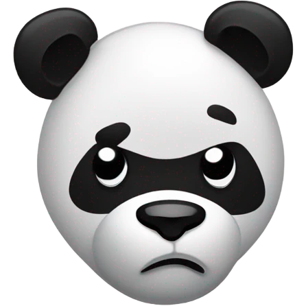 sad panda  emoji