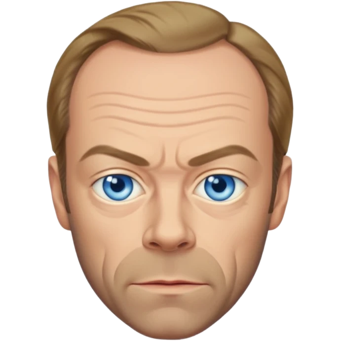Hugo Weaving with blue eyes emoji