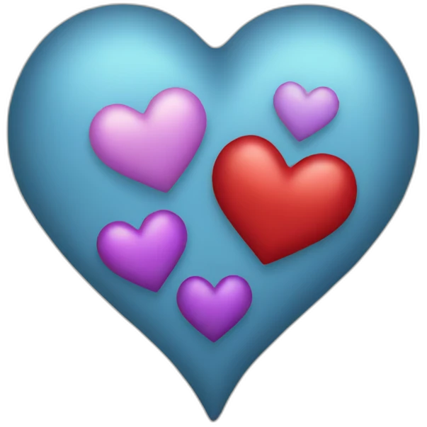 three hearts emoji