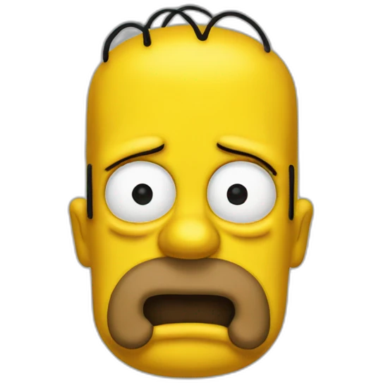 Hommer Simpson emoji