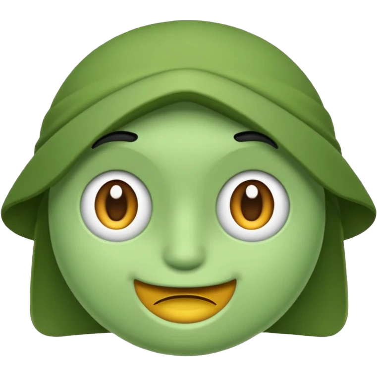 Зелений колючий каштан emoji
