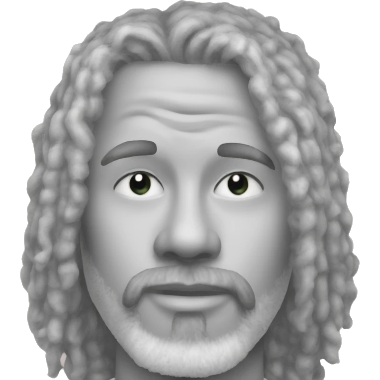 bearded man in spotlight emoji