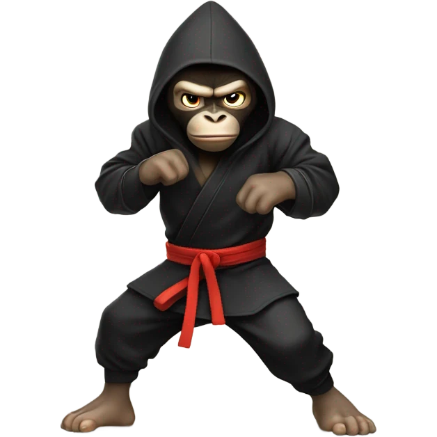 Ninja ape emoji