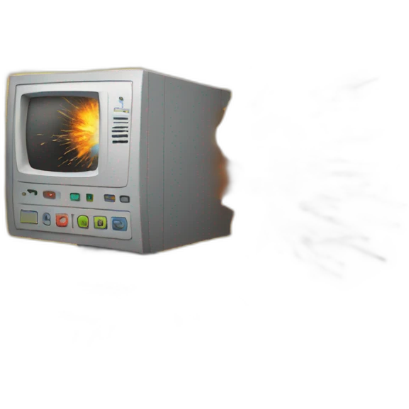 computer exploding emoji