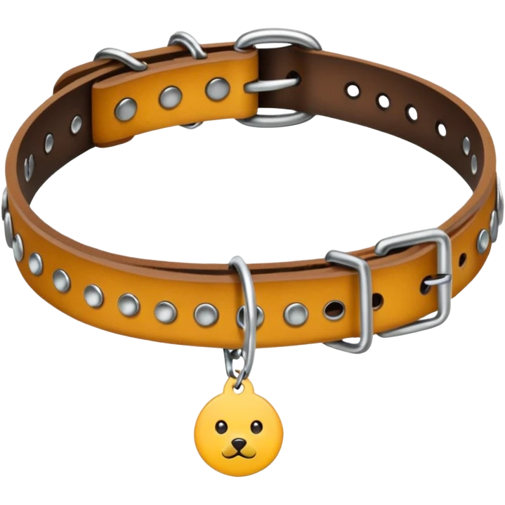 pet collar with a tag emoji