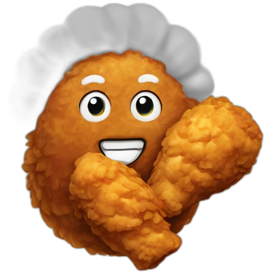 fried chicken emoji