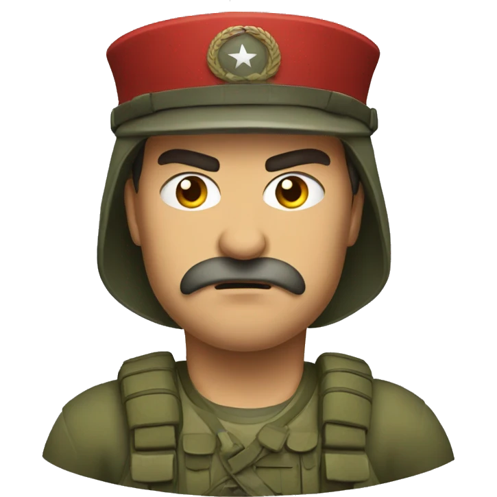 angry Turkish soldier emoji