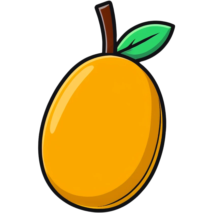 mango fruit emoji