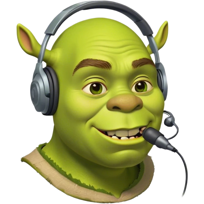 shrek who eat but make him mlg emoji