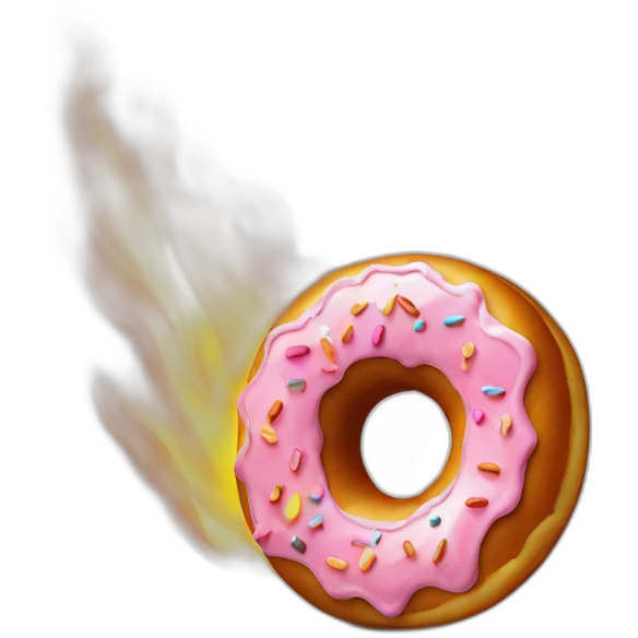 Donuts in fire  emoji