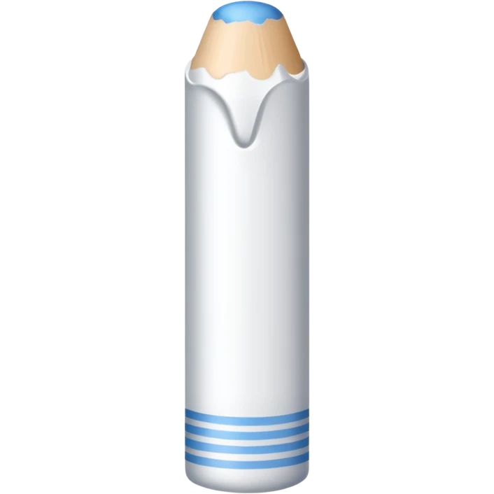 white crayon emoji