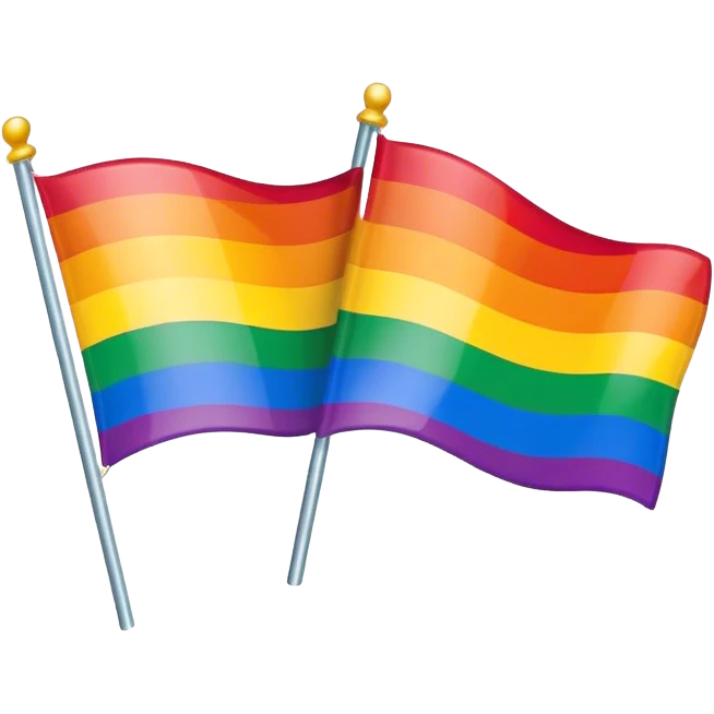 Gay men flag emoji