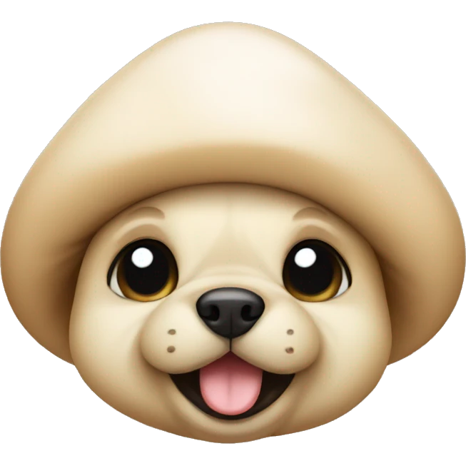 mushroom puppy emoji