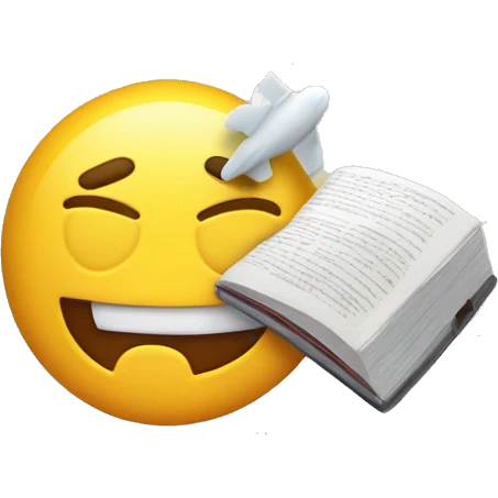 testa che splode con introno aereo, libri,computer, spiaggia, mondo, sogno emoji