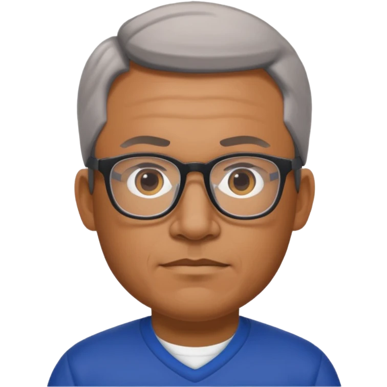 ferguson football coach, glasses emoji