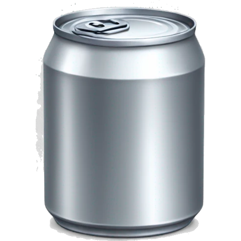 Aluminum can of tuna emoji