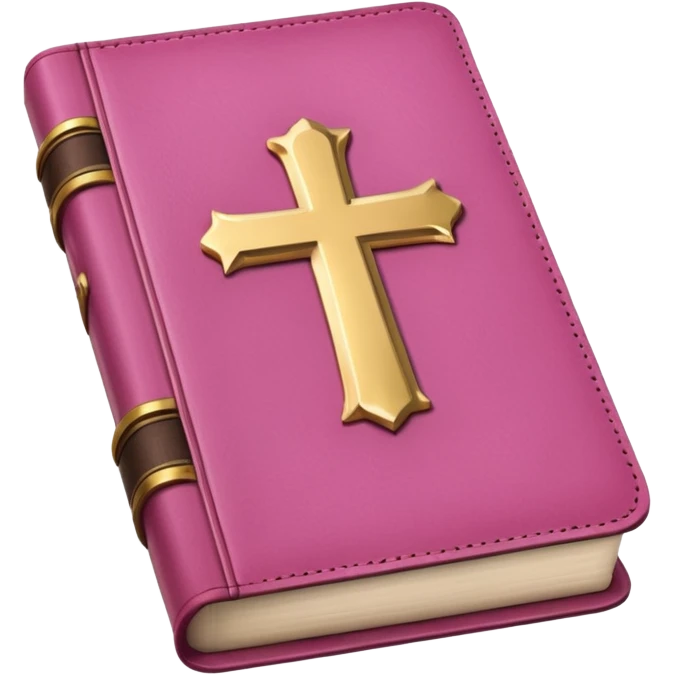 pink bible emoji