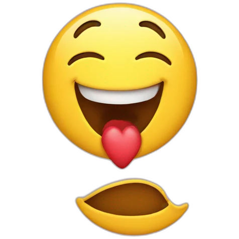 Smiley kissing emoji