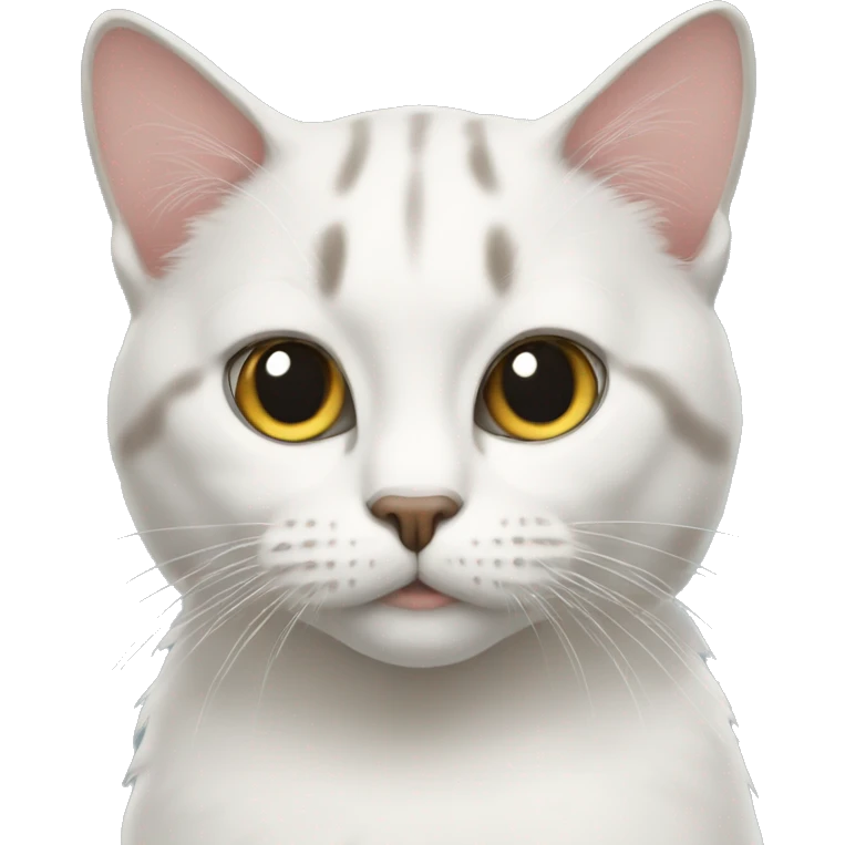 Realistic cat  emoji