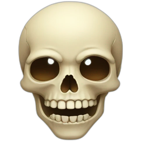skull surprised emoji