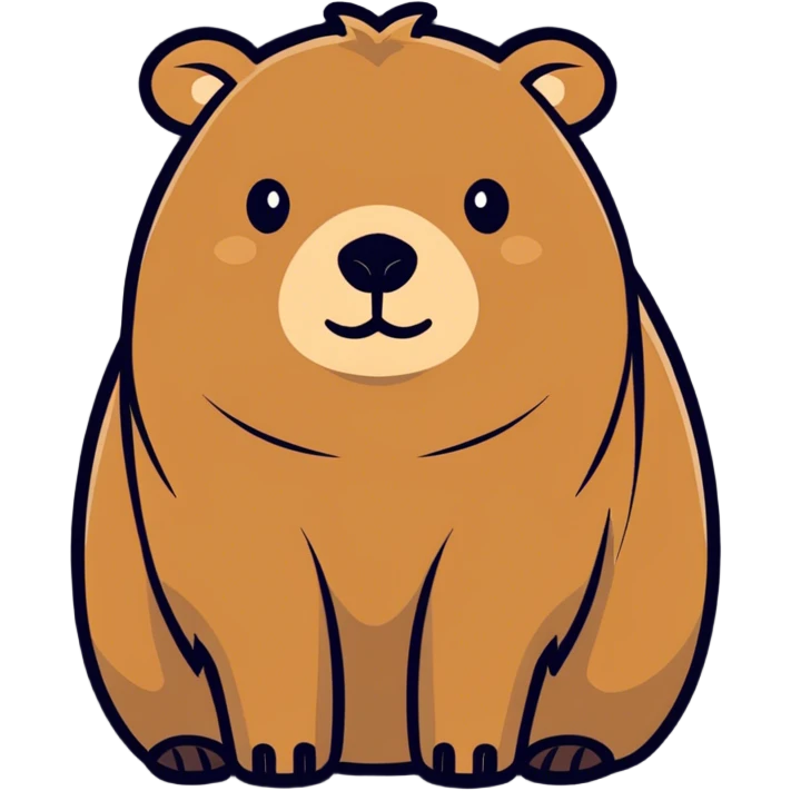 Capibara triste  emoji
